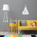 Vinyl Wall Art Decal - Who Wants To Be A Princess When You Can Be A Scientist - 12" x 17" - Trendy Inspirational Girls Motivational Quote Sticker For Home Teen Bedroom Makeup Mirror Decor 2