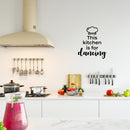 Vinyl Wall Art Decal - This Kitchen Is For Dancing - 17" x 15" - Modern Motivational Lovely Quote Sticker For Home Kitchen Dining Room Restaurant Decor 3
