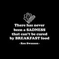 Vinyl Wall Art Decal - There Has Never Been A Sadness That Can't Be Cured - 10" x 13" - Trendy Funny Inspiring Quote Sticker For Kitchen Dining Room Restaurant Coffee Shop Storefront Decor 1