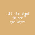Vinyl Wall Art Decal - Made Of Stars - 12" x 25" - Modern Inspirational Lovely Quote Sticker For Home Bedroom Baby Room Nursery Playroom Kids Room Daycare Kindergarten Playground Decor 1