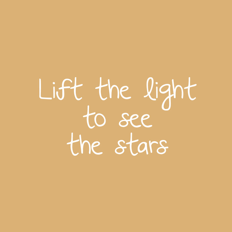 Vinyl Wall Art Decal - Made Of Stars - 12" x 25" - Modern Inspirational Lovely Quote Sticker For Home Bedroom Baby Room Nursery Playroom Kids Room Daycare Kindergarten Playground Decor 1