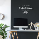 Vinyl Wall Art Decal - It's Time To Create Space For A New Story - 16" x 25" - Lovely inspiring Optimistic Quote Sticker For Home Bedroom Closet Living Room Office Coffee Shop Decor 3