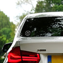 Vinyl Wall Art Decal - Everything Is Alright - 4.5" x 4.5" - Inspirational Positive Vibes Quote Smile Face Design Sticker For Home Office Laptops Notebooks Bumpers Windows Decor 3