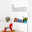 Vinyl Wall Art Decal - Be In Ge In O US - Trendy Fun Motivating Good Vibes Quote Home Study Room Playroom School Classroom Chemistry Lab Library Office Coffee Shop Decor 3