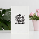 Vinyl Wall Art Decal - Beach Vibes - 6" x 6" - Inspiring Positive Summer Vibes Quote Star Design Sticker For Home Office Laptops Notebooks Cars Windows Decor 4