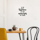 Vinyl Wall Art Decal - In This Kitchen We Count Memories Not Calories - 13" x 14" - Trendy Funny Cafe Quote Sticker For Home Kitchen Store Living Room Work Office Kitchenette Decor 2