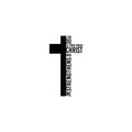 Vinyl Wall Art Decal - I Can Do All Things Through Christ - Trendy Inspirational Spiritual Religious Quote Sticker For Home Office Living Room Bedroom Decor 1