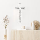 Vinyl Wall Art Decal - Grace Upon Grace - John 1:16 - 21" x 10" - Modern Lovely Spiritual Bible Verse Cross Design Sticker For Home Bedroom Closet Family Room Church Religious Center Decor 2
