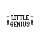 Vinyl Wall Art Decal - Little Genius - Trendy Fun Motivational Good Vibes Quote Sticker Home Study Room Playroom School Classroom Chemistry Lab Library Office Decor 1