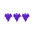 Vinyl Wall Art Decal - Ghost Trio - 19" x 21" Each -Seasonal Movie Props Trendy Funny Halloween Quote Sticker For School Classroom Entryway Living Room Storefront Coffee Shop Spooky Decor 1