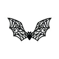 Vinyl Wall Art Decal - Bat Halloween - 28. Seasonal Cute Shape Horror Sticker For Entryway Storefront Office Living Room Window School Classroom Scary Spooky Decor 1