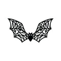 Vinyl Wall Art Decal - Bat Halloween - 28. Seasonal Cute Shape Horror Sticker For Entryway Storefront Office Living Room Window School Classroom Scary Spooky Decor 1