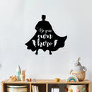 Vinyl Wall Art Decal - Be Your Own Hero - 13" x 14" - Modern Inspirational Lovely Quote Sticker For Home School Classroom Kids Room Bedroom Playroom Toddlers Decor 3