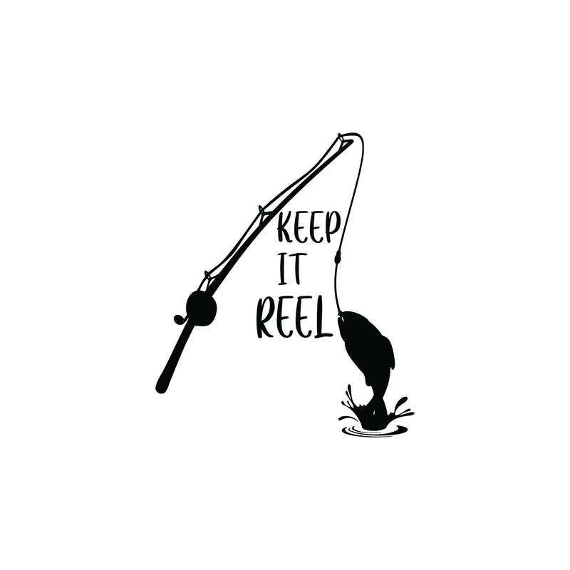 Vinyl Wall Art Decal - Keep It Real - 20" x 17" - Modern Motivational Positive Quote Sticker For Home Office Kids Room Bedroom School Classroom Playroom Decor 1
