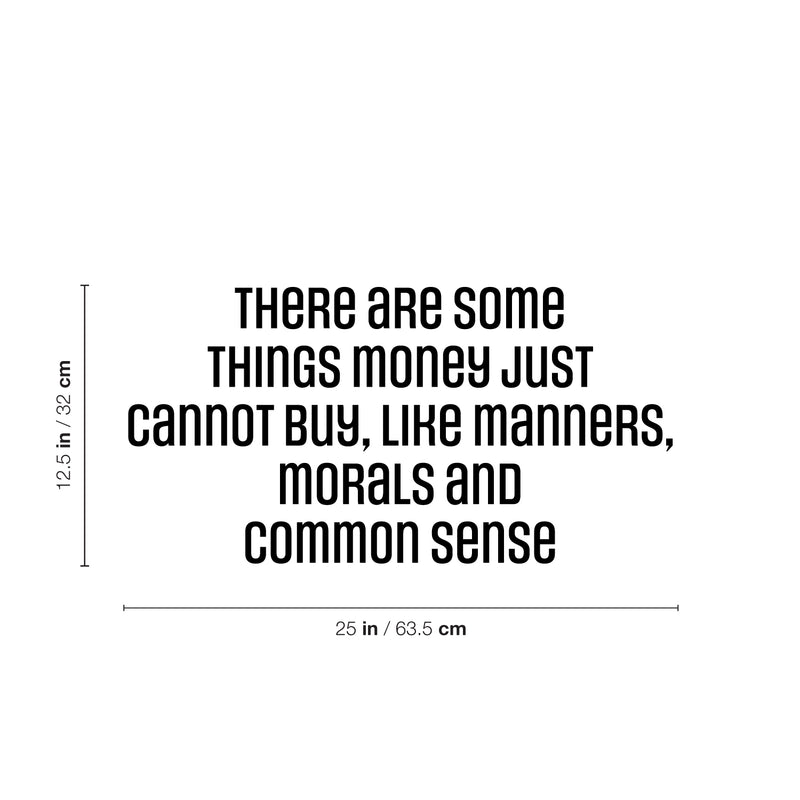 Vinyl Wall Art Decal - There Are Some Things Money Cannot Buy - 12. Modern Inspiring Lovely Quote Sticker For Home Bedroom Family Living Playroom Daycare Classroom Decor 4