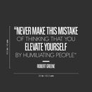 Vinyl Wall Art Decal - Never Make This Mistake - 16. Modern Inspirational Lovely Positive Quote Sticker For Living Room Playroom Classroom School Office Coffee Shop Decor 5