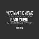 Vinyl Wall Art Decal - Never Make This Mistake - 16.5" x 25" - Modern Inspirational Lovely Positive Quote Sticker For Living Room Playroom Classroom School Office Coffee Shop Decor 1