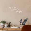 Vinyl Wall Art Decal - My Alone Time Is Sometimes For Your Safety - 11. Trendy Sarcastic Adult Joke Quote Sticker For Home Bedroom Living Room Coffee Shop Storefront Decor 5