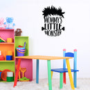 Vinyl Wall Art Decal - Mommy's Little Monster - 19" x 14" - Lovely Funny Quote Sticker For Home Bedroom Kids Room Baby's Nursery Playroom Kindergarten Daycare Decor 2