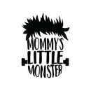 Vinyl Wall Art Decal - Mommy's Little Monster - Lovely Funny Quote Sticker For Home Bedroom Kids Room Baby's Nursery Playroom Kindergarten Daycare Decor 1