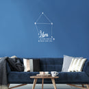Vinyl Wall Art Decal - Libra - 18" x 15" - Zodiac Constellation Modern Inspirational Astrology Quote Sticker For Home Office Bedroom Closet Mirror Living Room Decor 3