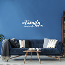 Vinyl Wall Art Decal - Family Moments - 7" x 16" - Inspirational Couples Love Heart Shape Design Sticker For Bedroom Closet Mirror Glass Living Room Entryway Door Decor 2