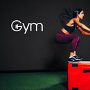 Vinyl Wall Art Decal - Gym - 17" x 40" - Trendy Motivational Positive Healthy Quote Sticker For Home Workout Room Yoga CrossFit Center Office Fitness Lifestyle Decor 2