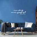 Vinyl Wall Art Decal - If God Is For Us - Romans 8:31 - 7" x 21" - Modern Inspirational Spiritual Bible Verse Sticker For Home Bedroom Closet Living Room Religious Center Decor 3