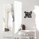 Vinyl Wall Art Decal - Zen As F*ck - 11" x 12" - Trendy Positive Funny Adult Joke Quote Sticker For Home Bedroom Living Room Office Coffee Shop Storefront Sarcastic Decor 3