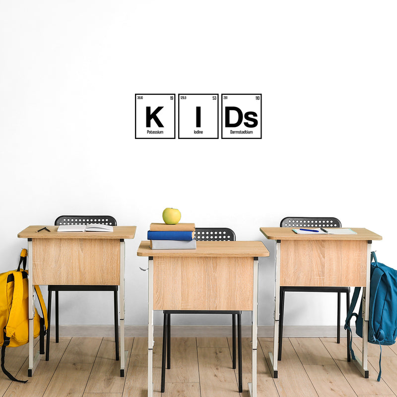 Vinyl Wall Art Decal - Kids Formula - 9" x 25" - Trendy Cool Chemistry Element Design Sticker For Home Kids Room Nursery Living Room Playroom Kindergarten Daycare Decor 3