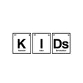 Vinyl Wall Art Decal - Kids Formula - Trendy Cool Chemistry Element Design Sticker For Home Kids Room Nursery Living Room Playroom Kindergarten Daycare Decor 1