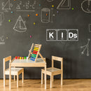 Vinyl Wall Art Decal - Kids Formula - 9" x 25" - Trendy Cool Chemistry Element Design Sticker For Home Kids Room Nursery Living Room Playroom Kindergarten Daycare Decor 2