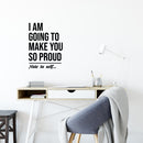 Vinyl Wall Art Decal - Note To Self Relax - 9" x 25" - Modern Inspirational Self Esteem Meditate Quote Sticker For Home Bedroom Work Office Living Room Decor 2