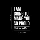 Vinyl Wall Art Decal - Note To Self Relax - 9" x 25" - Modern Inspirational Self Esteem Meditate Quote Sticker For Home Bedroom Work Office Living Room Decor 4