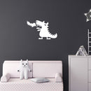 Vinyl Wall Art Decal - Dragon Monster - 20" x 32" - Modern Cute Quote Fantasy Silhouette Design Sticker For Home School Classroom Kids Room Bedroom Playroom Decor 2