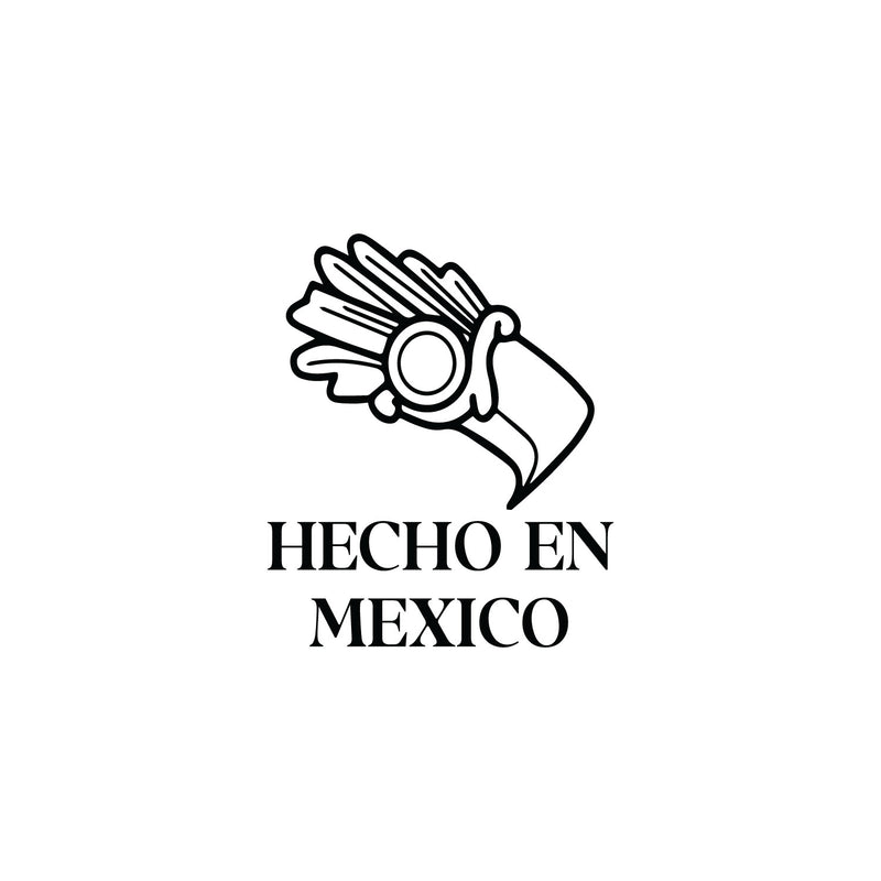 Vinyl Wall Art Decal - Hecho En México - 6" x 5" - Trendy Inspiring Positive Cool Design Quote Sticker For Office Notebooks Laptops Mugs Thermos Cars Bumpers Windows Decor 1