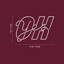 Vinyl Wall Art Decal - Oh Yes - 10" x 24" - Trendy Inspirational Good Vibes Cool Design Quote Sticker For Home Bedroom Living Room Classroom Office Coffee Shop Decor 4