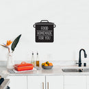 Vinyl Wall Art Decal - Food Homemade For You - 16.5" x 16.5" - Modern Inspirational Funny Quote Sticker For Home Kitchen Restaurant Store Dining Room Decor 3