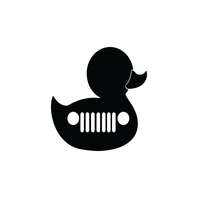 Vinyl Wall Art Decal - Duck Car - 4.- Modern Motivational Quote For Bedroom Mirror Notebooks Laptops Mugs Thermos Cars Window Motorbike Bumper Sticker Windows Decor 1