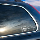 Vinyl Wall Art Decal - Heart Beat Car - 10.5" x 4" - Modern Motivational Quote For Bedroom Mirror Notebooks Laptops Mugs Thermos Cars Window Bumper Sticker Windows Decor 2