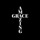 Vinyl Wall Art Decal - Amazing Grace - 15" x 9" - Modern Motivational Self Esteem Quote Sticker For Home Office Bedroom Living Room Window Coffee Shop Decor 1