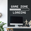 Vinyl Wall Art Decal - Game Zone Loading Gamer - 15" x 36.5" - Trendy Positive Cool Design Quote Sticker For Home Kids Room Playroom Gaming Room Daycare Kinder Toys Storefront Decor 2