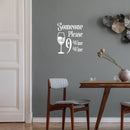 Vinyl Wall Art Decal - Some Please Call 9 Wine Wine - 20" x 17" - Trendy Sarcastic Funny Adult Joke Quote Sticker For Home Bar Kitchen Wine Cellar Restaurant Decor 2
