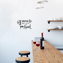 Vinyl Wall Art Decal - I Swear To Drunk I Am Not God - Trendy Sarcastic Funny Adult Joke Quote Sticker For Home Bar Kitchen Wine Cellar Restaurant Decor 3