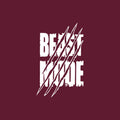 Vinyl Wall Art Decal - Beast Mode - Trendy Motivational Positive Design Healthy Quote Sticker For Office Workout Room Yoga Dance CrossFit Center Gym Fitness Lifestyle Decor 5