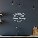 Vinyl Wall Art Decal - Autumn Blessings - 17" x 23" - Modern Lovely Fall Pumpkins Season Design Sticker For Home Family Room School Office Coffee Shop Doors Windows Storefront Decor 2