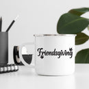 Vinyl Wall Art Decal - Friendsgiving - 1" x 3.5" - Grateful Inspirational Thanksgiving Season Quote Bumper Sticker For Car Window Coffee Mug Office Notebook Laptop Decor 3