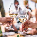 Vinyl Wall Art Decal - Friendsgiving - 1" x 3.5" - Grateful Inspirational Thanksgiving Season Quote Bumper Sticker For Car Window Coffee Mug Office Notebook Laptop Decor 3