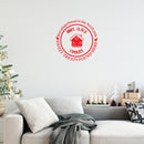 Vinyl Wall Art Decal - Mrs Claus Cookies - 16" x 16" - Holiday Christmas Season Trendy Seasonal Quote Sticker For Family Home School Kids Room Living Room Door Decor 2