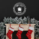 Vinyl Wall Art Decal - Mrs Claus Cookies - 16" x 16" - Holiday Christmas Season Trendy Seasonal Quote Sticker For Family Home School Kids Room Living Room Door Decor 2